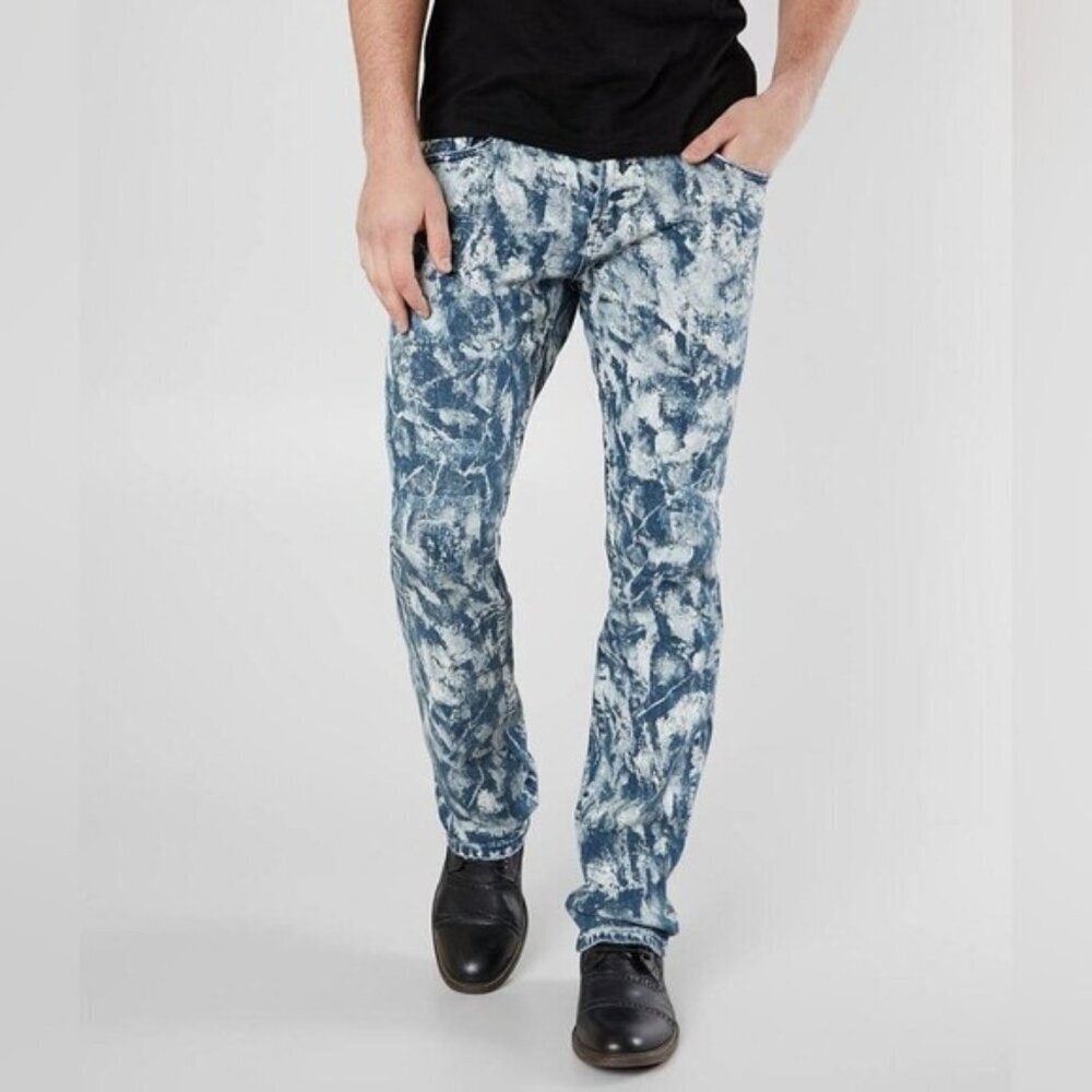 Cult of Individuality New York Rebel Straight Jeans Size 30x34 New - Picture 2 of 9